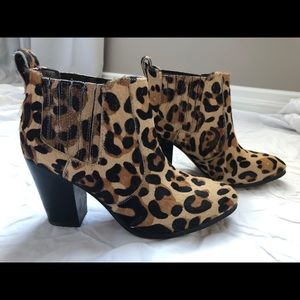 Kate & Mel leopard print boots